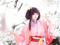 [Cosplay] 九柒喵 - 甲铁城的卡巴内利 无名 和服
