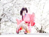 [Cosplay] 九柒喵 - 甲铁城的卡巴内利 无名 和服