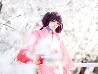 [Cosplay] 九柒喵 - 甲铁城的卡巴内利 无名 和服