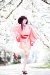 [Cosplay] 九柒喵 - 甲铁城的卡巴内利 无名 和服