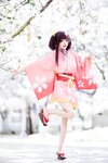 [Cosplay] 九柒喵 - 甲铁城的卡巴内利 无名 和服