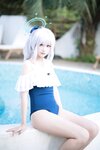 [Cosplay] lunananya - 宫子泳装