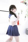 [Cosplay] Nyako 喵子 - Crazy Girl School Student 2, Discipline Committee Member 痴·女子校生2 风纪委员