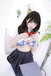 [Cosplay] Nyako 喵子 - Crazy Girl School Student 2, Discipline Committee Member 痴·女子校生2 风纪委员