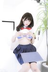 [Cosplay] Nyako 喵子 - Crazy Girl School Student 2, Discipline Committee Member 痴·女子校生2 风纪委员