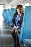 [Cosplay] Nyako 喵子 - Crazy Girl School Student 2, Train JK 痴·女子校生2 火车jk