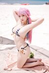 [Cosplay] Messie Huang - Aqua Bikini