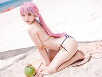 [Cosplay] Messie Huang - Aqua Bikini