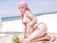 [Cosplay] Messie Huang - Aqua Bikini