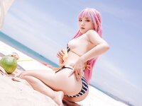 [Cosplay] Messie Huang - Aqua Bikini