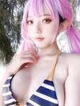 [Cosplay] Messie Huang - Aqua Bikini