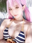 [Cosplay] Messie Huang - Aqua Bikini