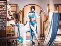 [Cosplay] Tomoyo酱 - Star Dome Railway Ruan Mei 星穹铁道 阮梅