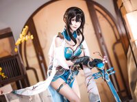 [Cosplay] Tomoyo酱 - Star Dome Railway Ruan Mei 星穹铁道 阮梅
