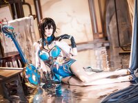 [Cosplay] Tomoyo酱 - Star Dome Railway Ruan Mei 星穹铁道 阮梅