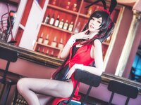 [Cosplay] Yui 金鱼 - Tokisaki Kurumi Bunny Girl 时崎狂三-兔女郎
