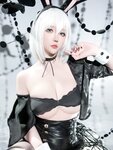 [Cosplay] 星之迟迟 - 尼尔机械纪元 2B兔女郎