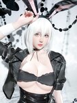 [Cosplay] 星之迟迟 - 尼尔机械纪元 2B兔女郎