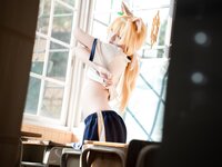 [Cosplay] 纸悦Etsu_ko - 玛丽体操服