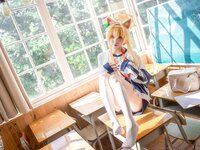 [Cosplay] 纸悦Etsu_ko - 玛丽体操服