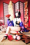 [Cosplay] Sachibudou さちぶどう - Red Sky 朱天 -しゅてん- Vol. 116