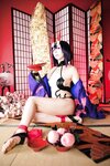 [Cosplay] Sachibudou さちぶどう - Red Sky 朱天 -しゅてん- Vol. 116