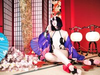 [Cosplay] Sachibudou さちぶどう - Red Sky 朱天 -しゅてん- Vol. 116