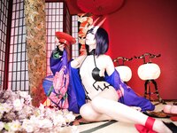 [Cosplay] Sachibudou さちぶどう - Red Sky 朱天 -しゅてん- Vol. 116