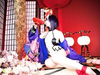 [Cosplay] Sachibudou さちぶどう - Red Sky 朱天 -しゅてん- Vol. 116