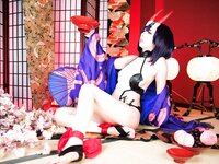 [Cosplay] Sachibudou さちぶどう - Red Sky 朱天 -しゅてん- Vol. 116