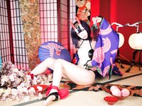 [Cosplay] Sachibudou さちぶどう - Red Sky 朱天 -しゅてん- Vol. 116