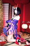 [Cosplay] Sachibudou さちぶどう - Red Sky 朱天 -しゅてん- Vol. 116