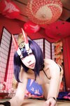 [Cosplay] Sachibudou さちぶどう - Red Sky 朱天 -しゅてん- Vol. 116