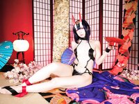 [Cosplay] Sachibudou さちぶどう - Red Sky 朱天 -しゅてん- Vol. 116