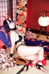 [Cosplay] Sachibudou さちぶどう - Red Sky 朱天 -しゅてん- Vol. 116
