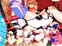 [Cosplay] Sachibudou さちぶどう - Red Sky 朱天 -しゅてん- Vol. 116