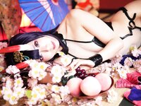 [Cosplay] Sachibudou さちぶどう - Red Sky 朱天 -しゅてん- Vol. 116