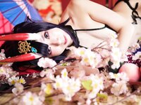 [Cosplay] Sachibudou さちぶどう - Red Sky 朱天 -しゅてん- Vol. 116
