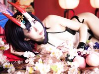 [Cosplay] Sachibudou さちぶどう - Red Sky 朱天 -しゅてん- Vol. 116