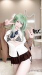 [Cosplay][my suite] Atsuki あつき - Gal Suzuya Selfie ギャル鈴谷自撮り