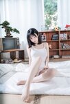 [Cosplay] Ningning Sakurai 桜井宁宁 - Suspender Girl 吊带女孩