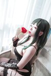[Cosplay] Rinaijiao 日奈娇 - Sexy Black Stockings 情趣黑丝