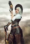 [Cosplay] KiKi 蓝小沂 - Little Devil and Ash 小恶魔与艾什