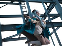 [Cosplay] KiKi 蓝小沂 - Arknights 明日方舟