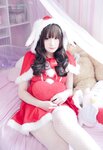 [Cosplay] 霜月shimo - NO.027 兔子圣诞节 [12P-126MB]