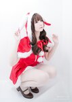 [Cosplay] 霜月shimo - NO.027 兔子圣诞节 [12P-126MB]
