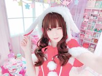 [Cosplay] 霜月shimo - NO.027 兔子圣诞节 [12P-126MB]