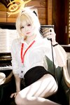 [Cosplay] 九柒喵 - 笑面教授OL制服