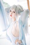 [Cosplay] 萌芽儿o0 - 白泳装