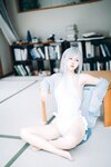 [Cosplay] 萌芽儿o0 - 白泳装
